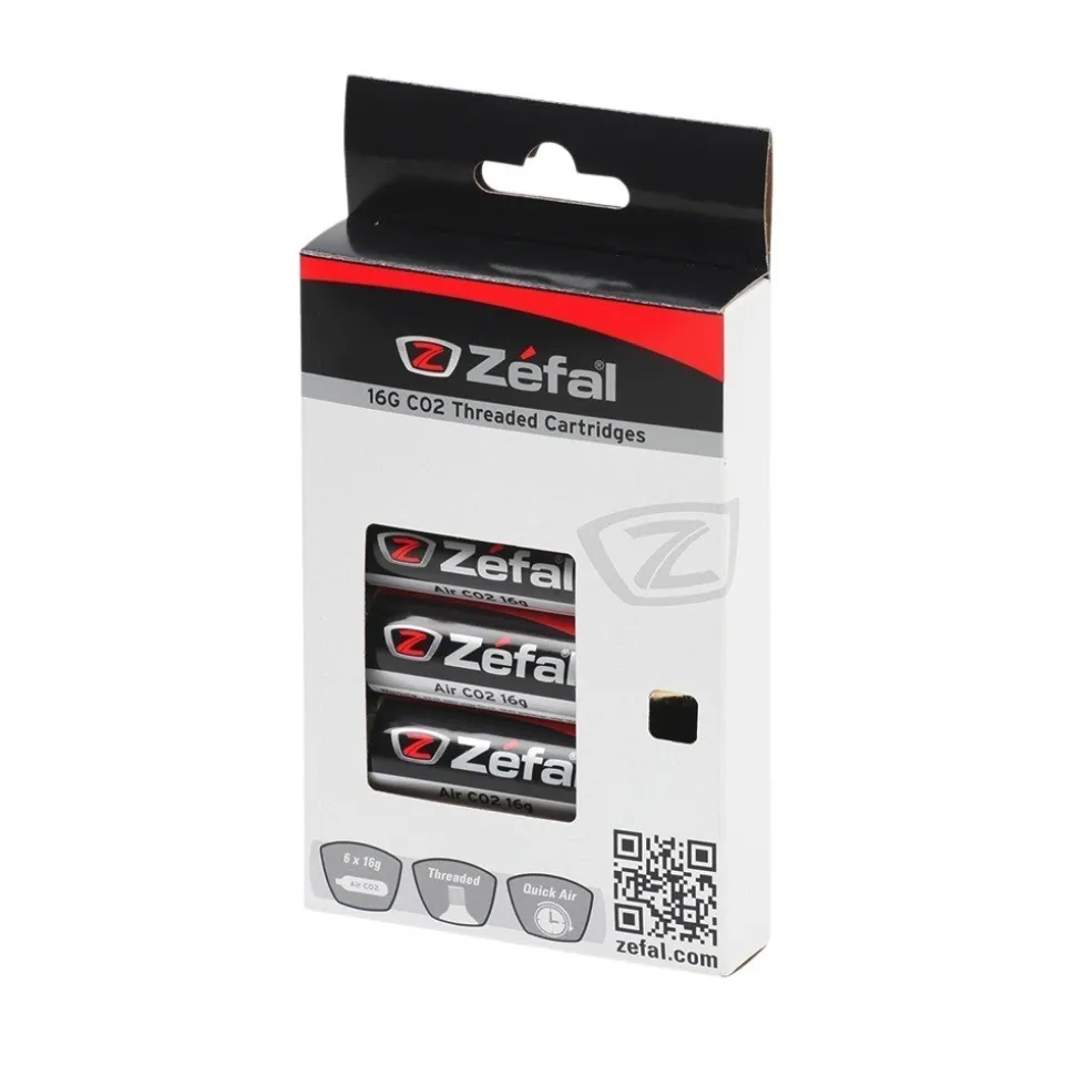 Co2 Threaded Cartridges 6 Pack - 16g