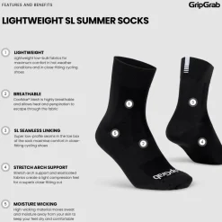 Lightweight SL Regular Cut Summer Cycling Socks 3-Pack