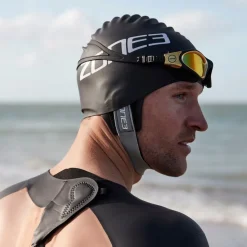 Neoprene Heat-Tech Warmth Swim Cap