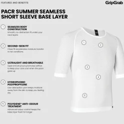 PACR Summer Seamless Short Sleeve Base Layer